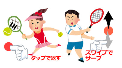 Emulate iPhone app can do with two people[two people tennis] free using MyAndroid